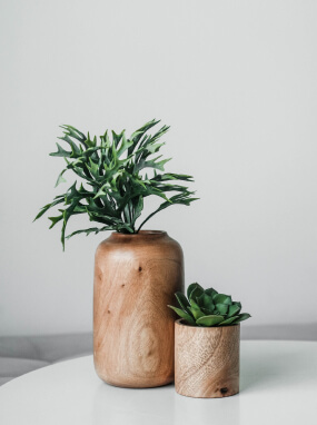 wooden-greenery